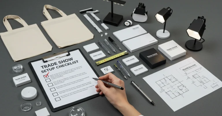 Trade Show Setup Checklist: Everything You Need to Stand Out